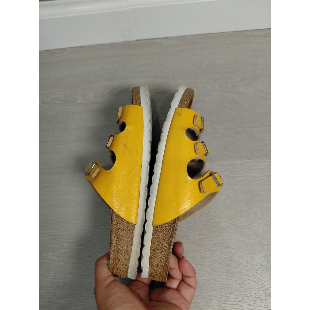 Birkenstock Florida Women's Size 39EU 8US Narrow Yellow - Picture 6 of 12